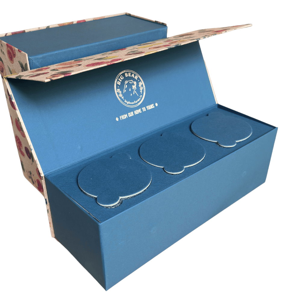 Festive TRIO - BOX ONLY - PART OF CUSTOMISED GIFT BOX - Big Bear Farms