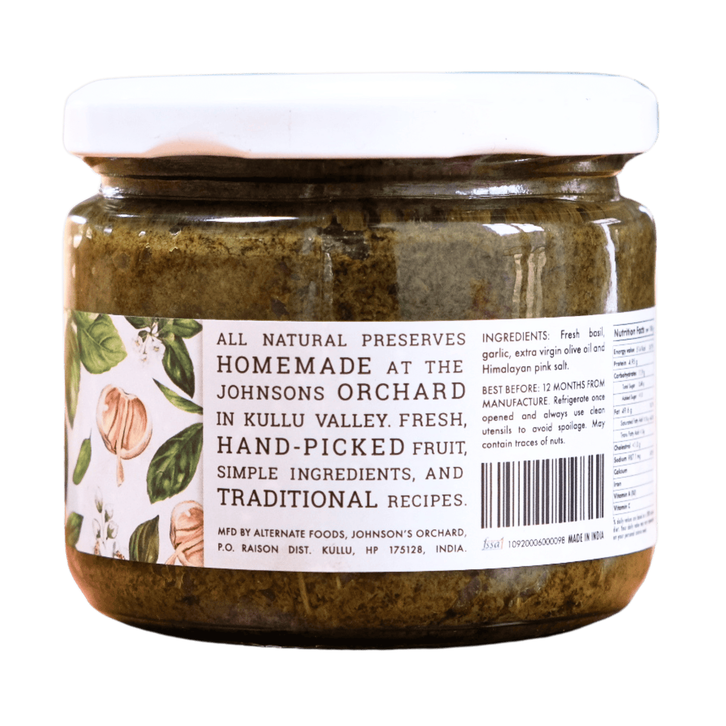 Basil in a Bottle 300g - Big Bear Farms