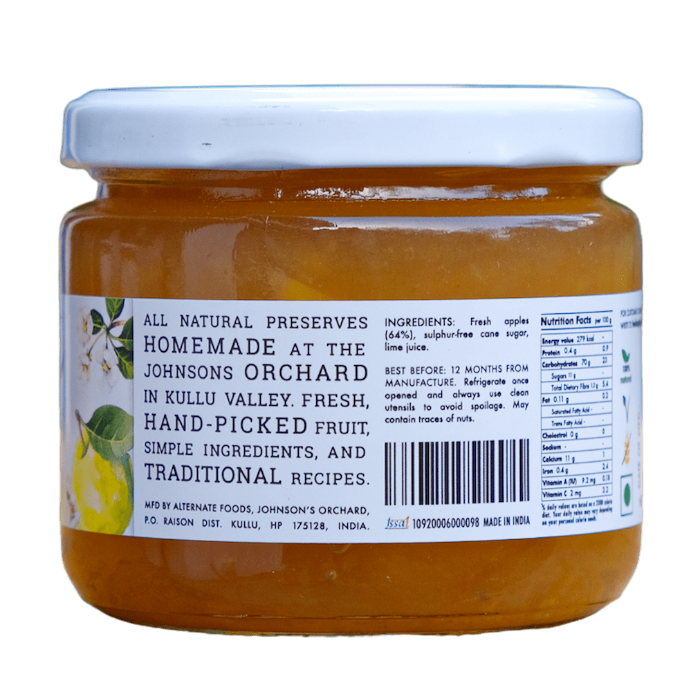 Apple Jam 300g - Big Bear Farms