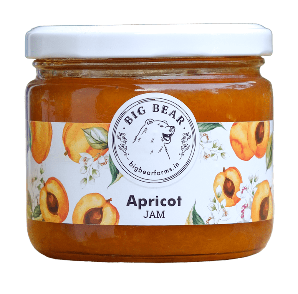 Apricot Jam 350g Big Bear Farms