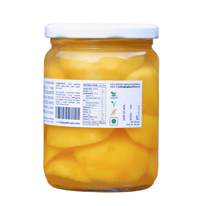 Bottled Peaches 500g - Big Bear Farms