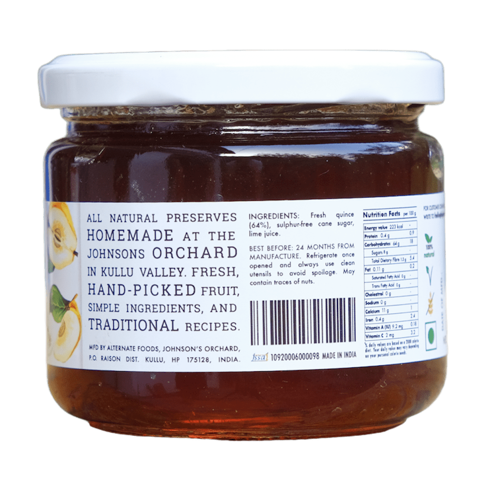 Quince Jelly 300g - Big Bear Farms