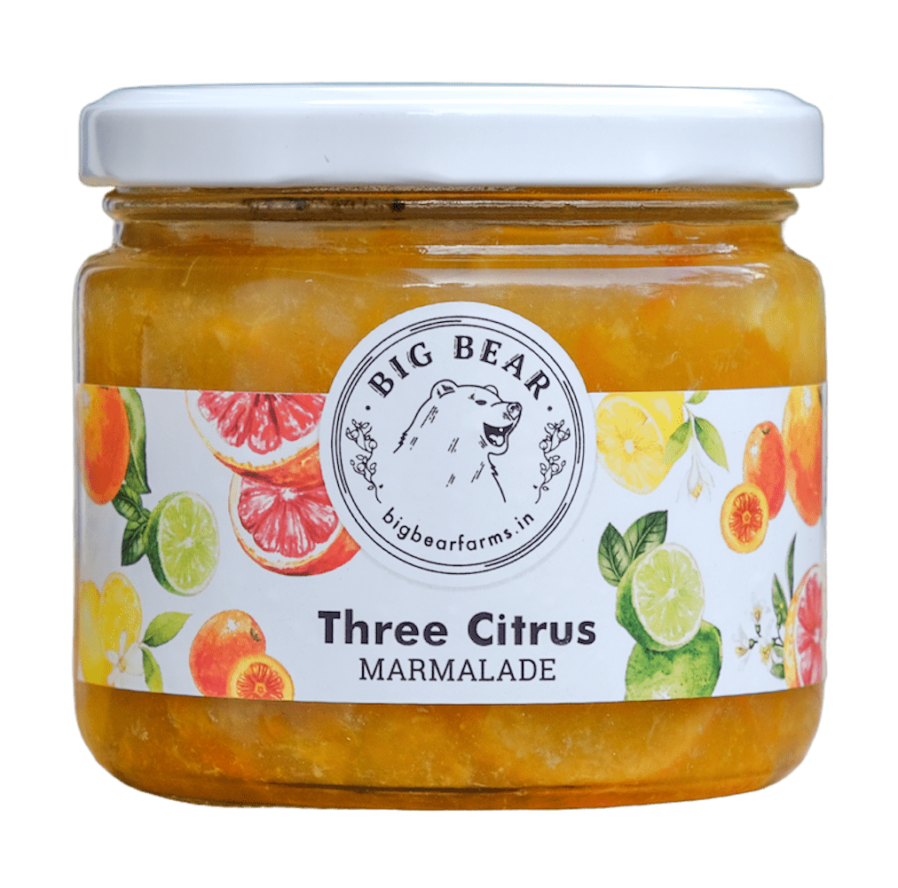 Three Citrus Marmalade 300g - Big Bear Farms