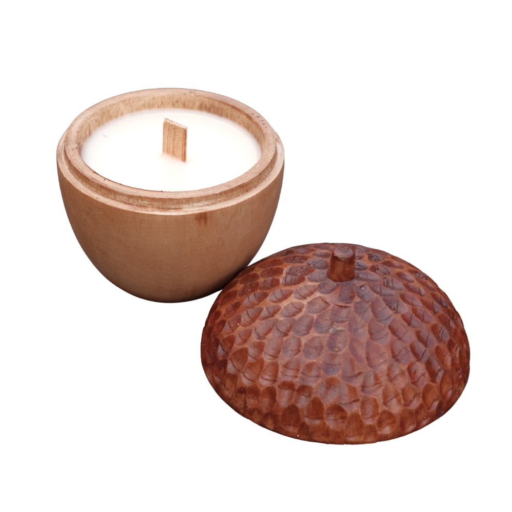 The Christmas Acorn Candle | Big Bear Farms x Armatuer