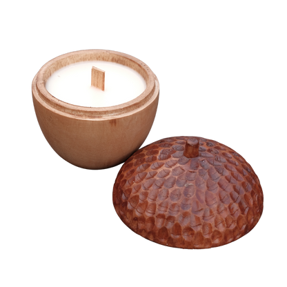 The Christmas Acorn Candle | Big Bear Farms x Armatuer