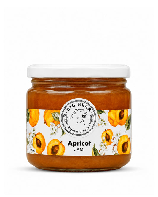 Apricot Jam 350g - Big Bear Farms
