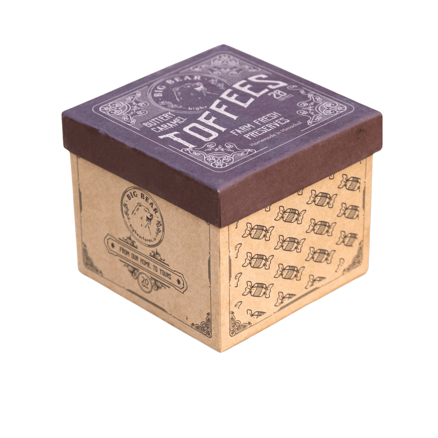 Value Pack of 3 : Caramel Toffee 300g - Big Bear Farms