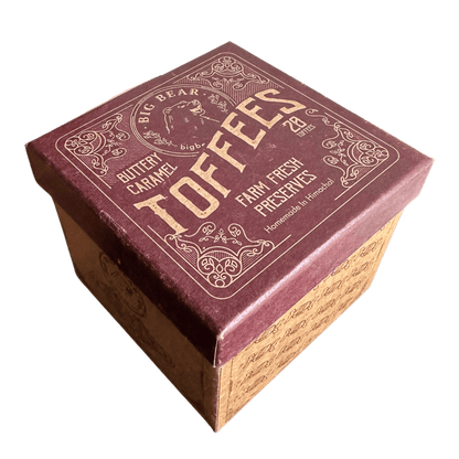 Caramel Toffee 300g - 20 pieces - Big Bear Farms