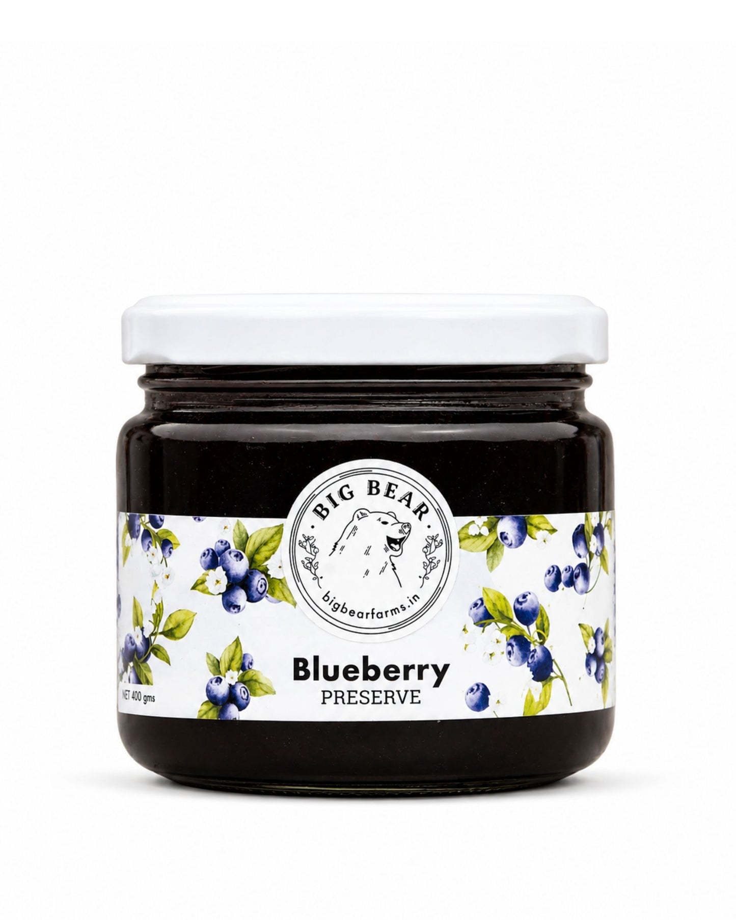 Blueberry Preserve 400g - Big Bear Farms
