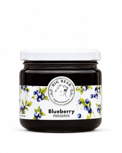 Blueberry Preserve 400g - Big Bear Farms