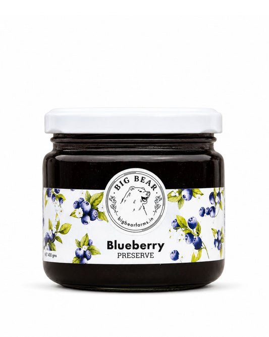 Blueberry Preserve 400g - Big Bear Farms