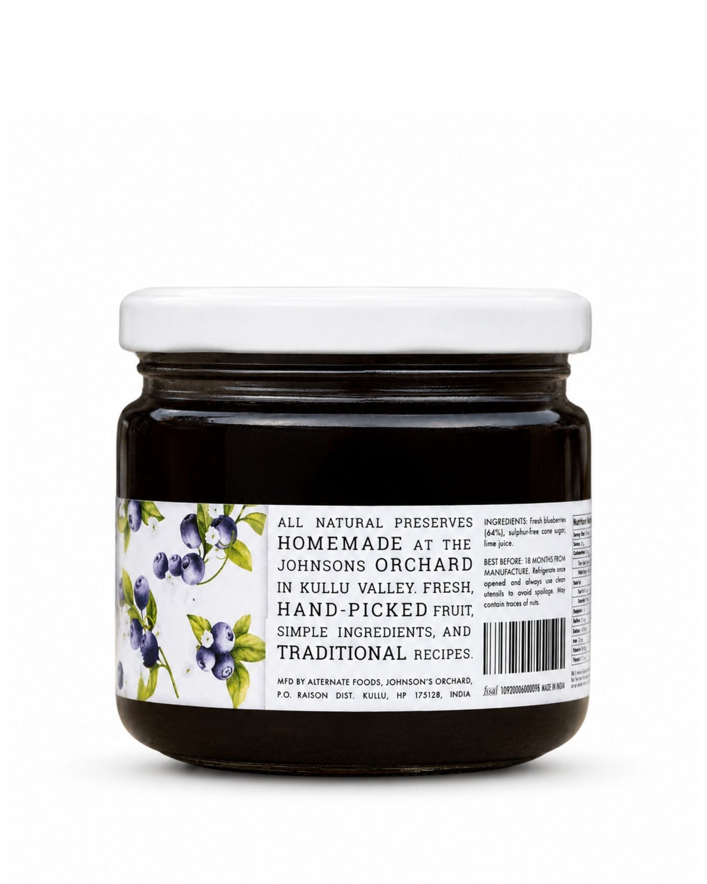 Blueberry Preserve 400g - Big Bear Farms