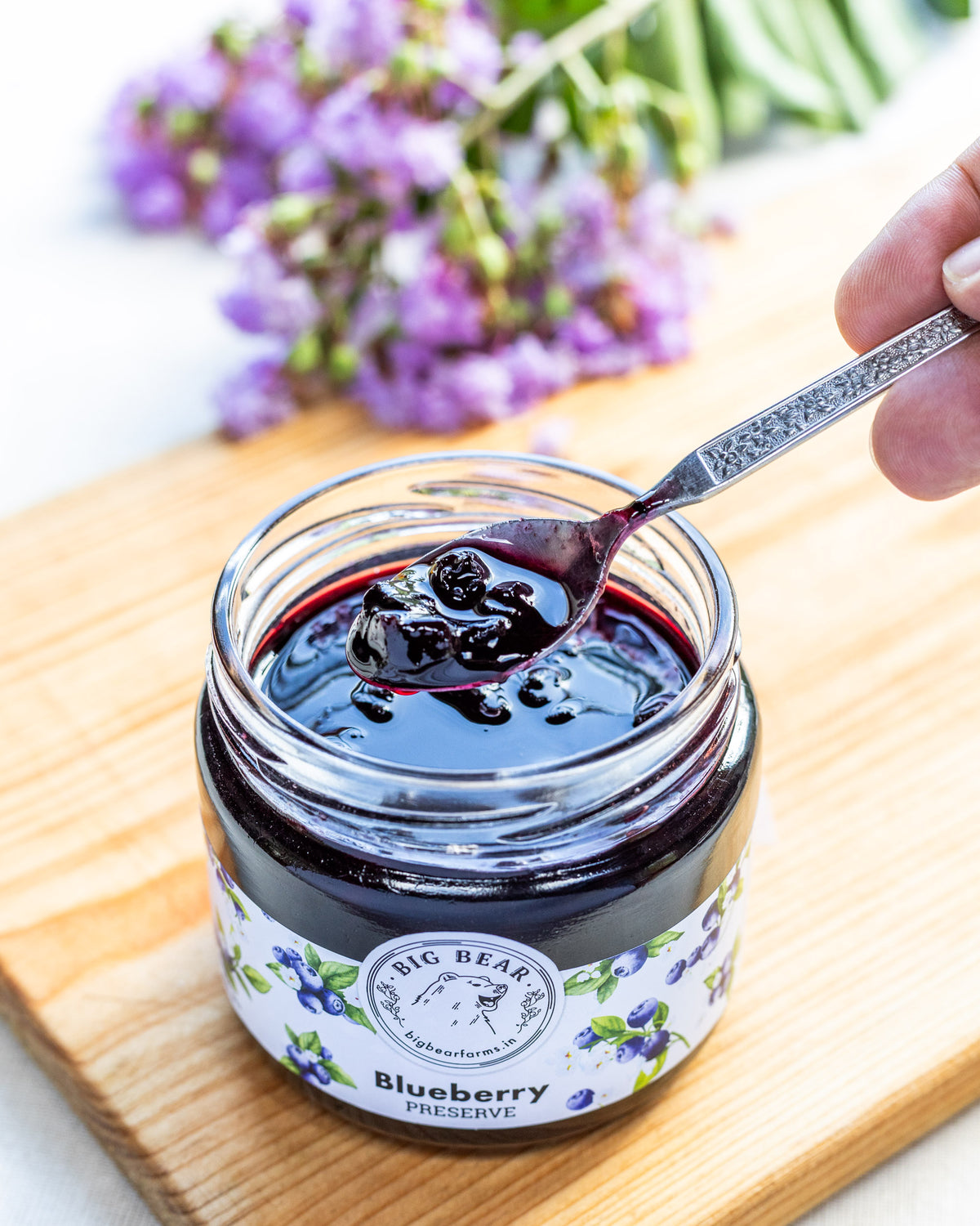 Blueberry Preserve 400g - Big Bear Farms