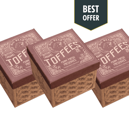 Caramel Toffee 300g Pack of 3
