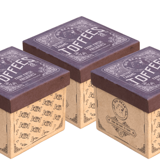 Value Pack of 3 : Caramel Toffee 300g - Big Bear Farms