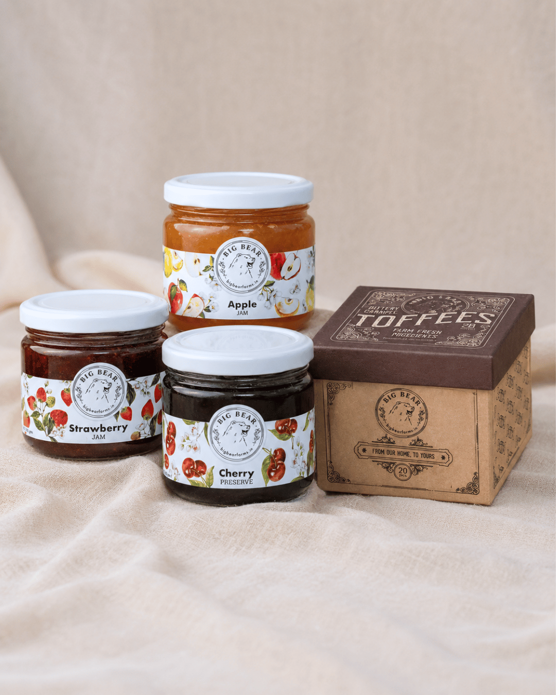 Celebrations Box of 4 with Caramel Toffee 300g - Big Bear Farms