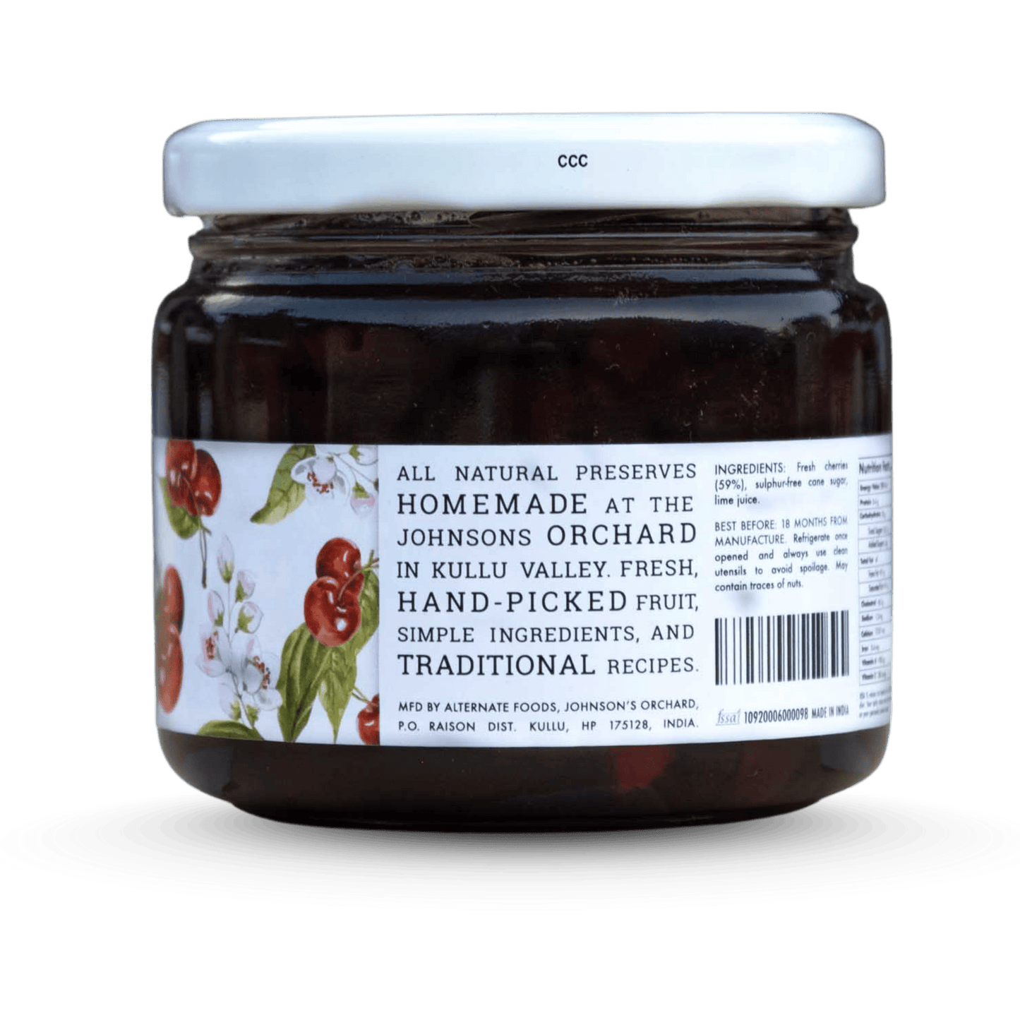 Cherry Preserve 400g