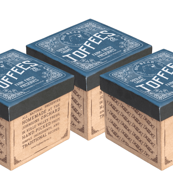 Value pack of 3 : Chocolate Caramel Toffee 300g 3 - Big Bear Farms
