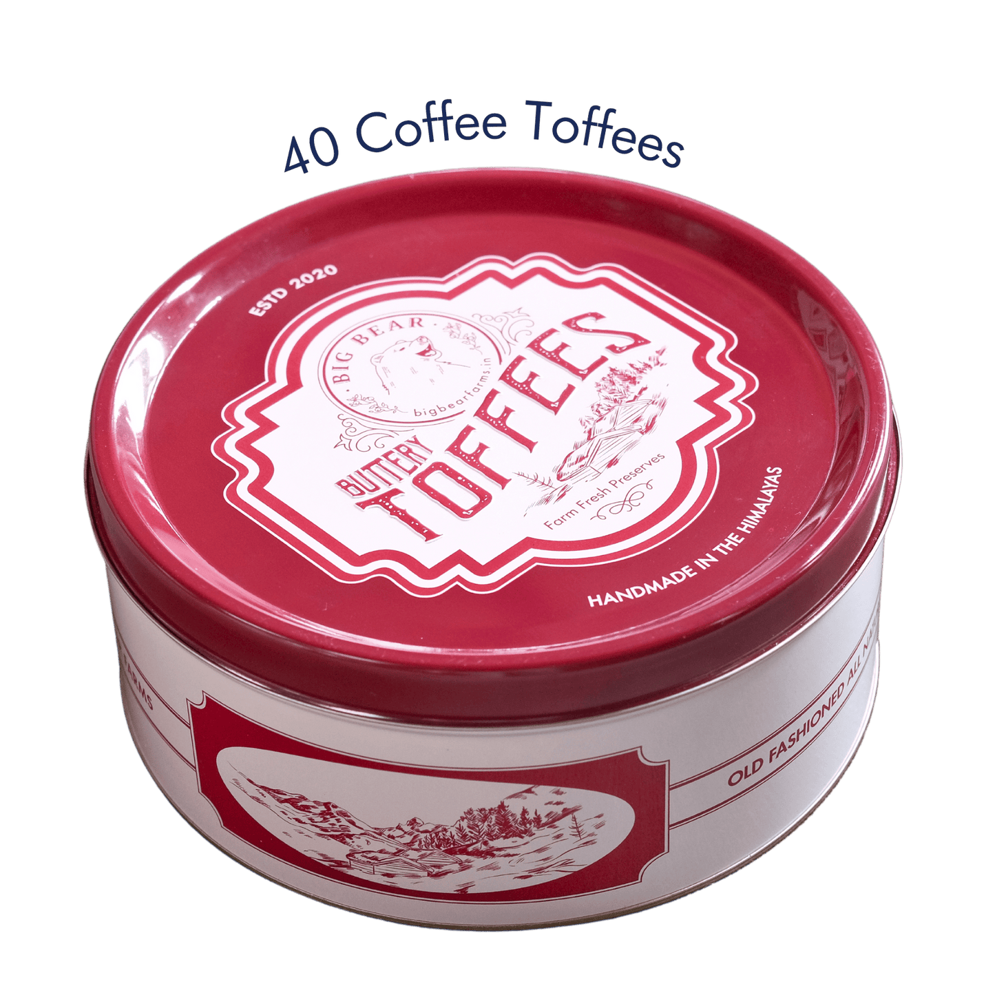 Coffee Toffee Tin 600g - 40pieces