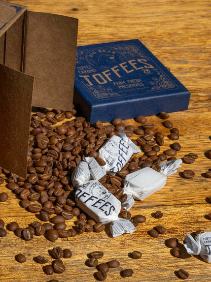 Coffee Caramel Toffee 150g - 10pc - Big Bear Farms