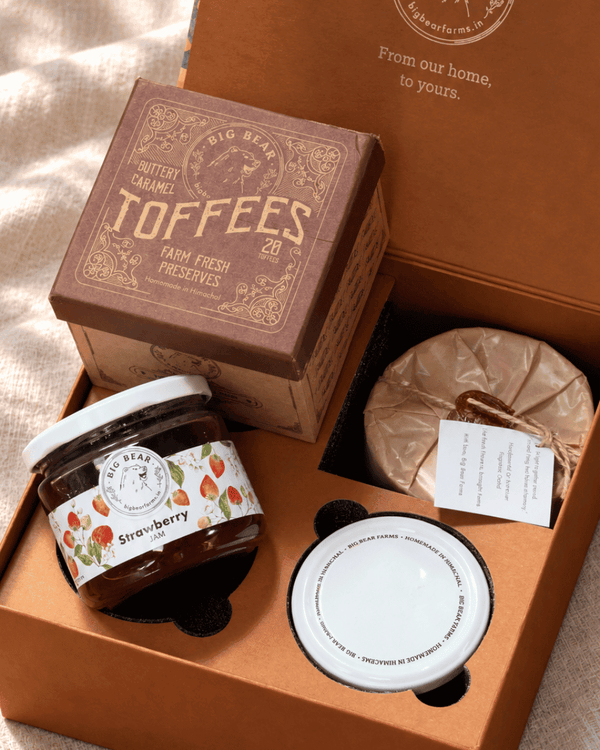 Diwali gift box with Candle - Big Bear Farms