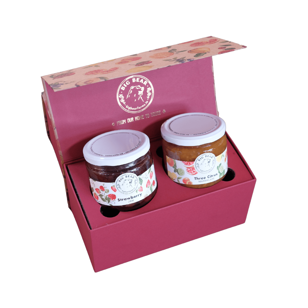 Festive DUO - BOX ONLY - PART OF CUSTOMISED GIFT BOX - Big Bear Farms