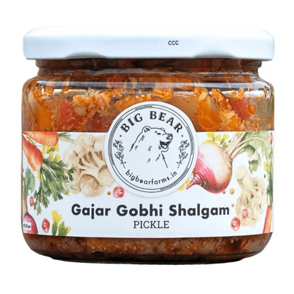 Gajar Gobhi Shalgam Pickle 300g - Big Bear Farms