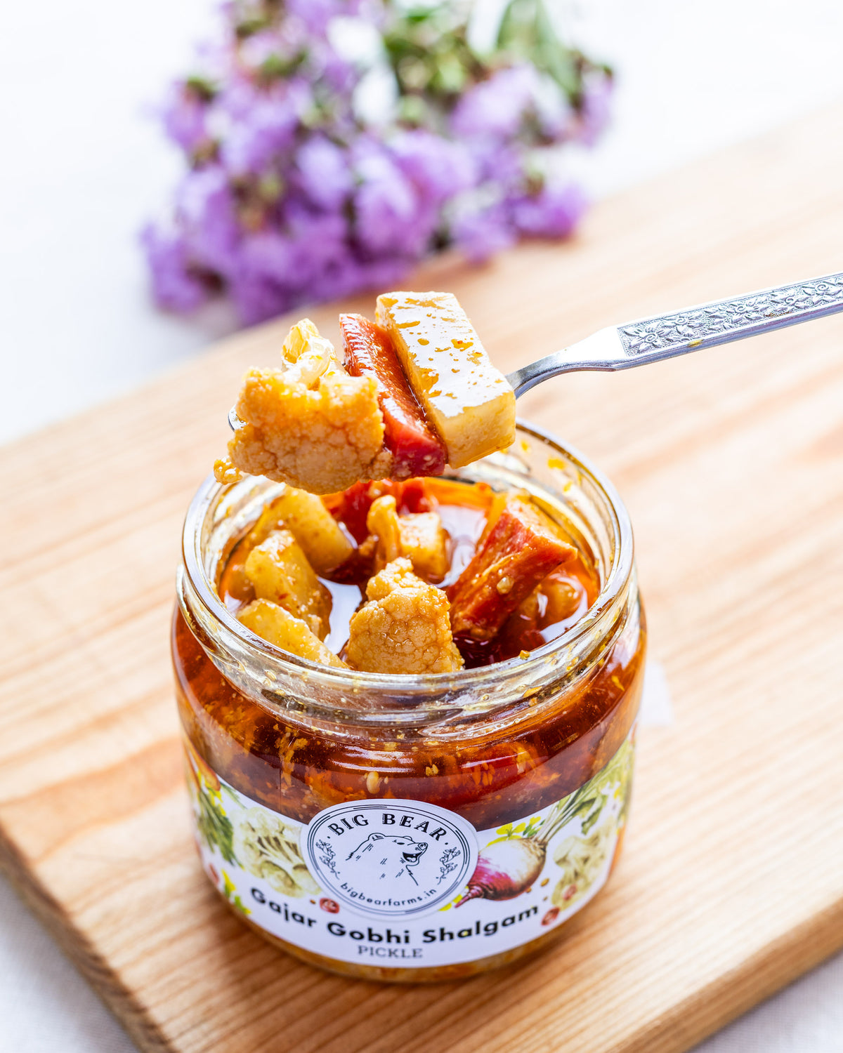 Gajar Gobhi Shalgam Pickle 300g - Big Bear Farms