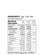 Lemon Curd Dessert Spread 315g - contains egg - Big Bear Farms