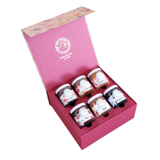 TREASURE CHEST Pack of 6 x 120g Assorted Jars - Big Bear Farms