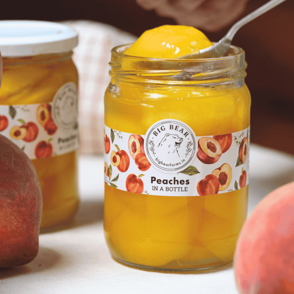 Bottled Peaches 500g