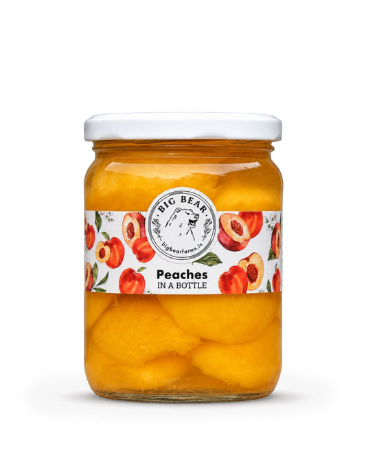 Bottled Peaches 500g - Big Bear Farms