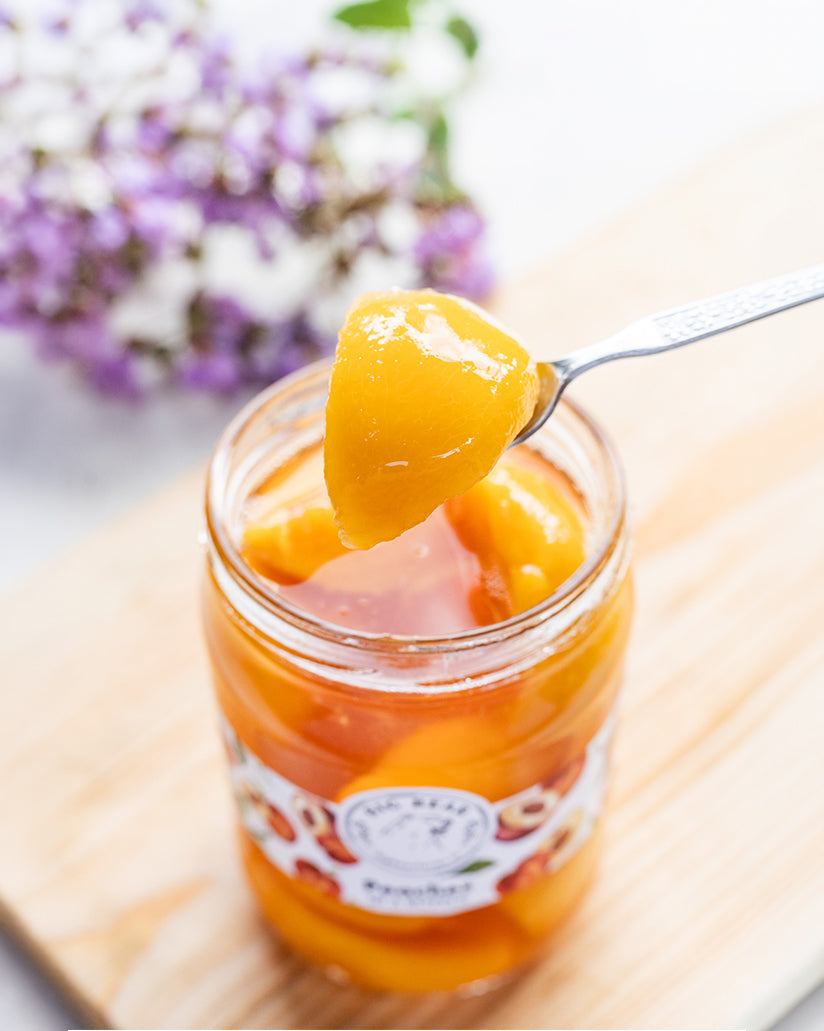 Bottled Peaches 500g (Thin Cut) - Big Bear Farms