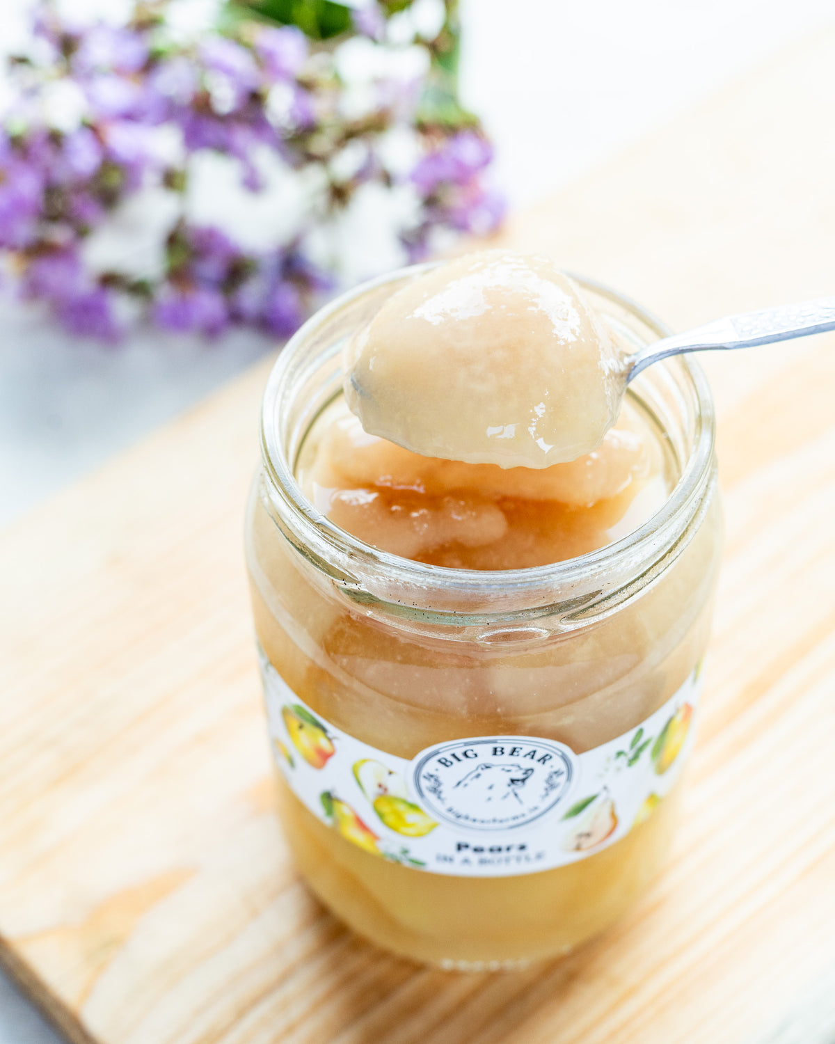 Bottled Pears 500g - Big Bear Farms