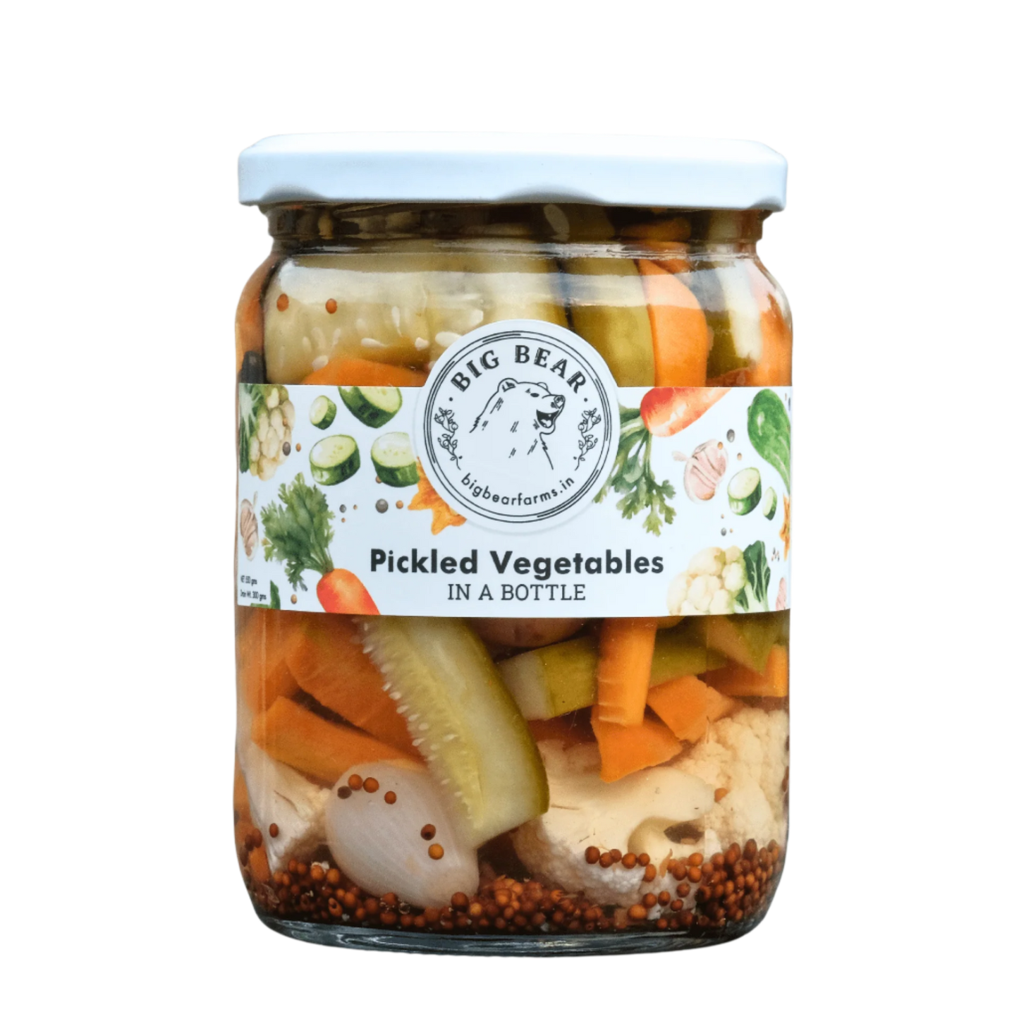 Pickled Vegetables 550g - Big Bear Farms