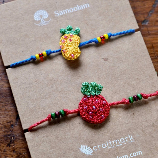 Fruit Rakhi by Samoolam (Single Rakhi)