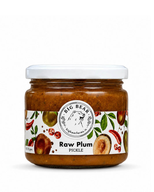 Raw Plum Pickle 315g - Big Bear Farms