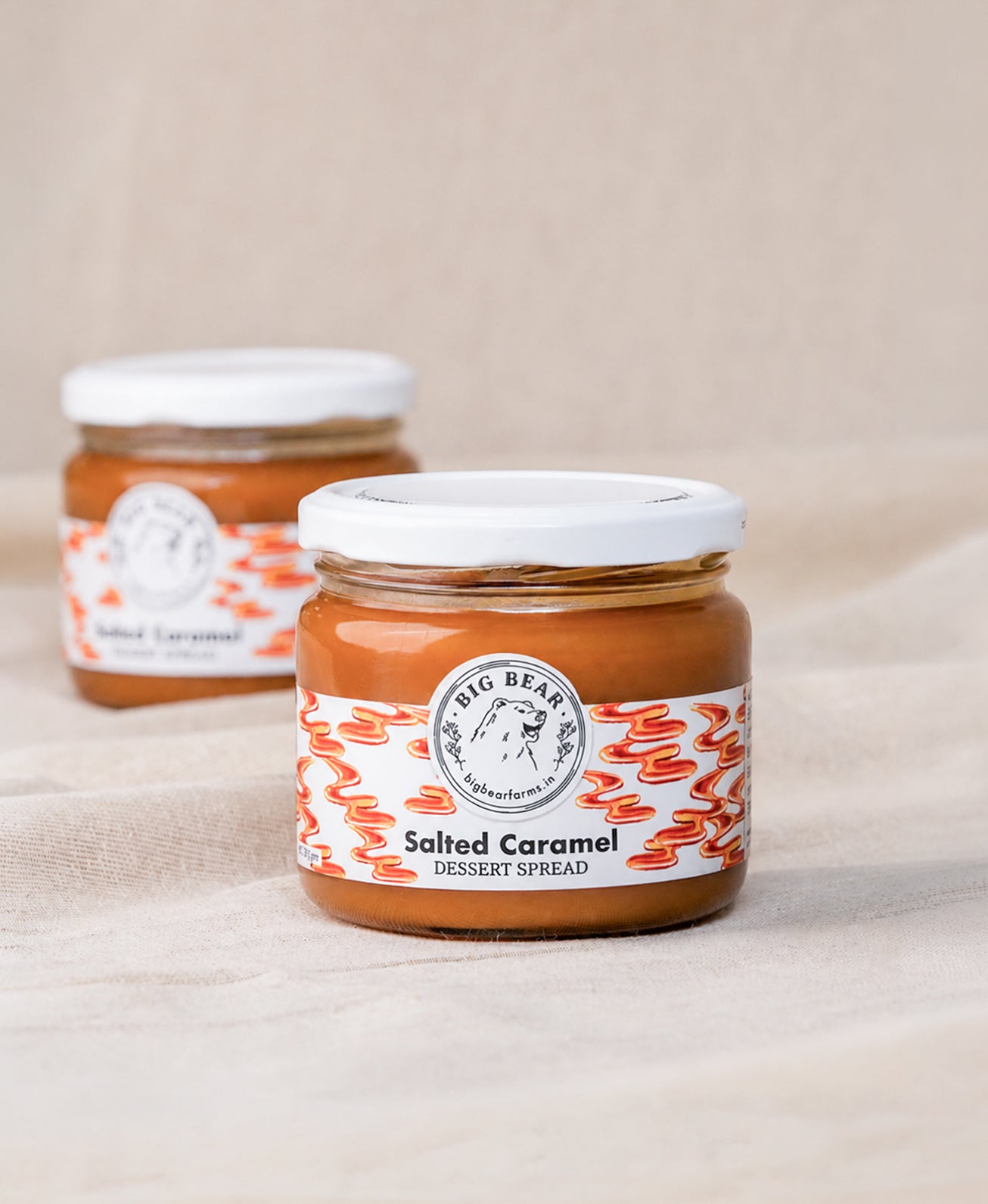 Salted Caramel Dessert Spread 350g - Big Bear Farms