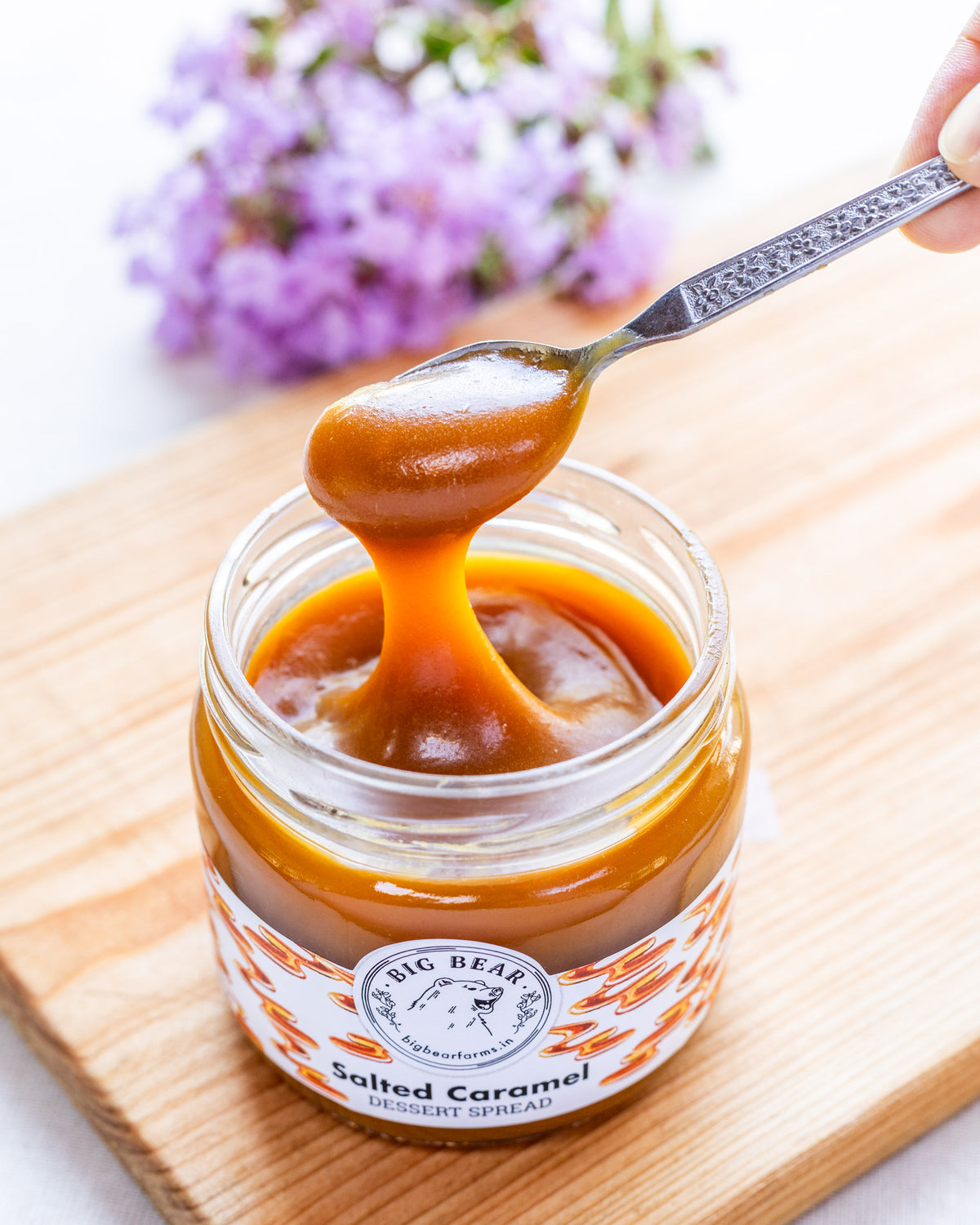 Salted Caramel Dessert Spread 350g - Big Bear Farms