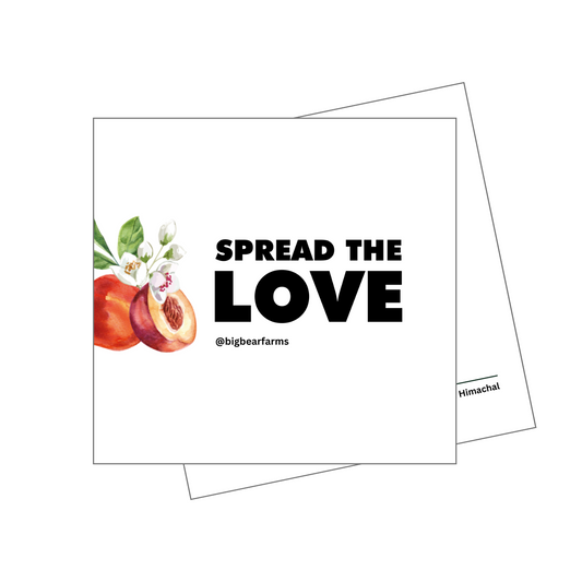 Spread the Love Card - Big Bear Farms