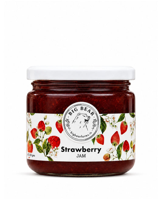 Strawberry Jam 350g - Big Bear Farms