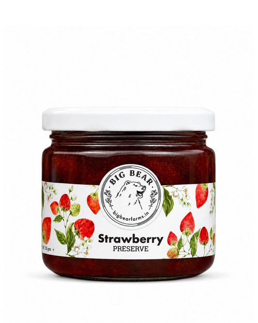 Strawberry Preserve 350g - Big Bear Farms