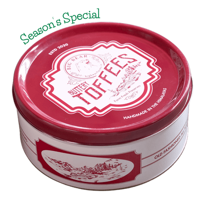 Toffee Tin - Assorted Caramel & Chocolate 600g - 40 pieces