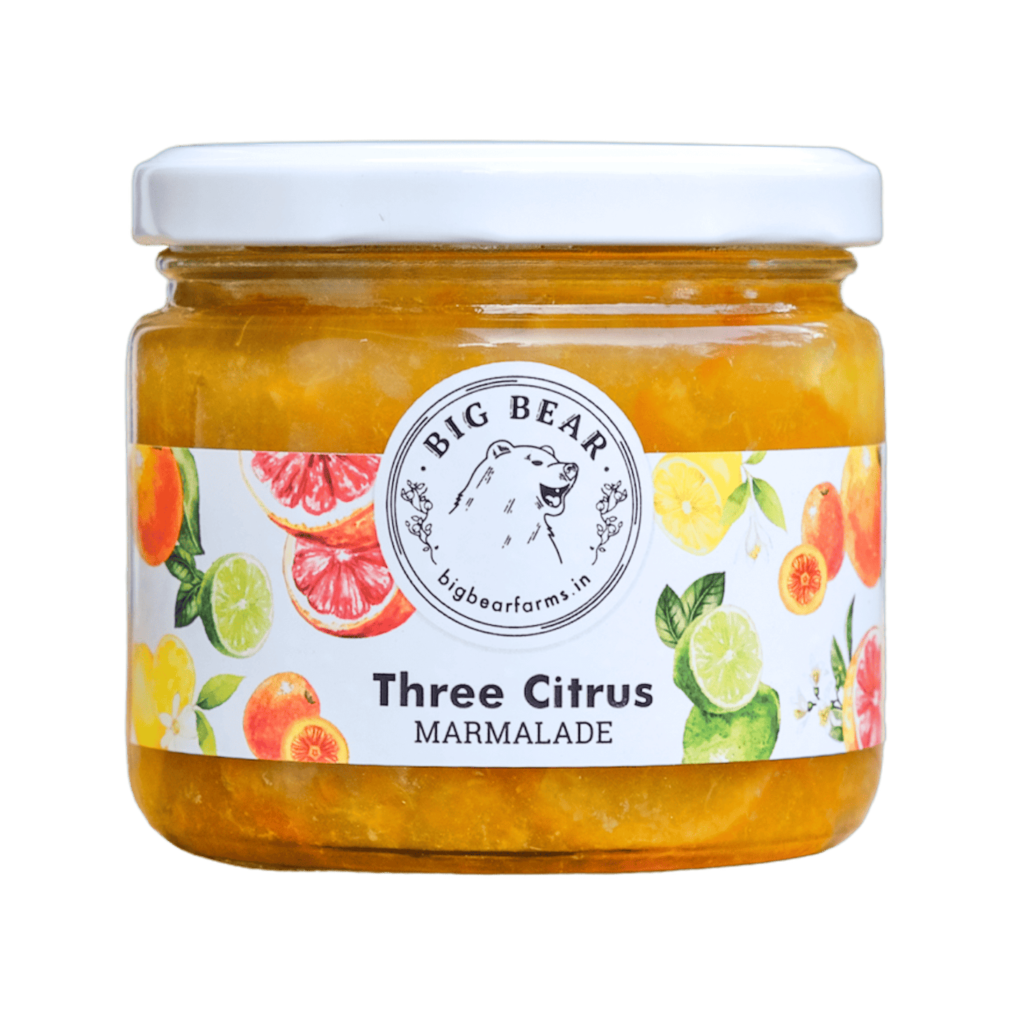 Three Citrus Marmalade 350g - Big Bear Farms