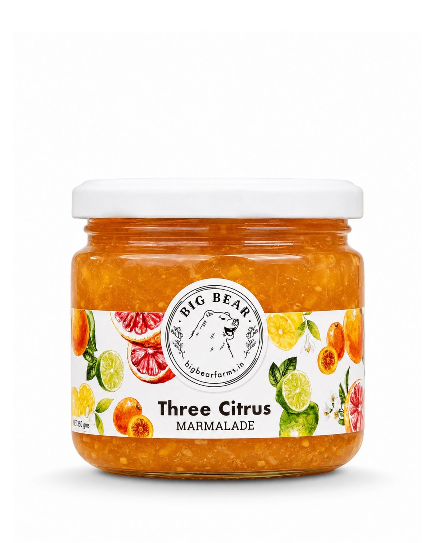 Three Citrus Marmalade 350g - Big Bear Farms