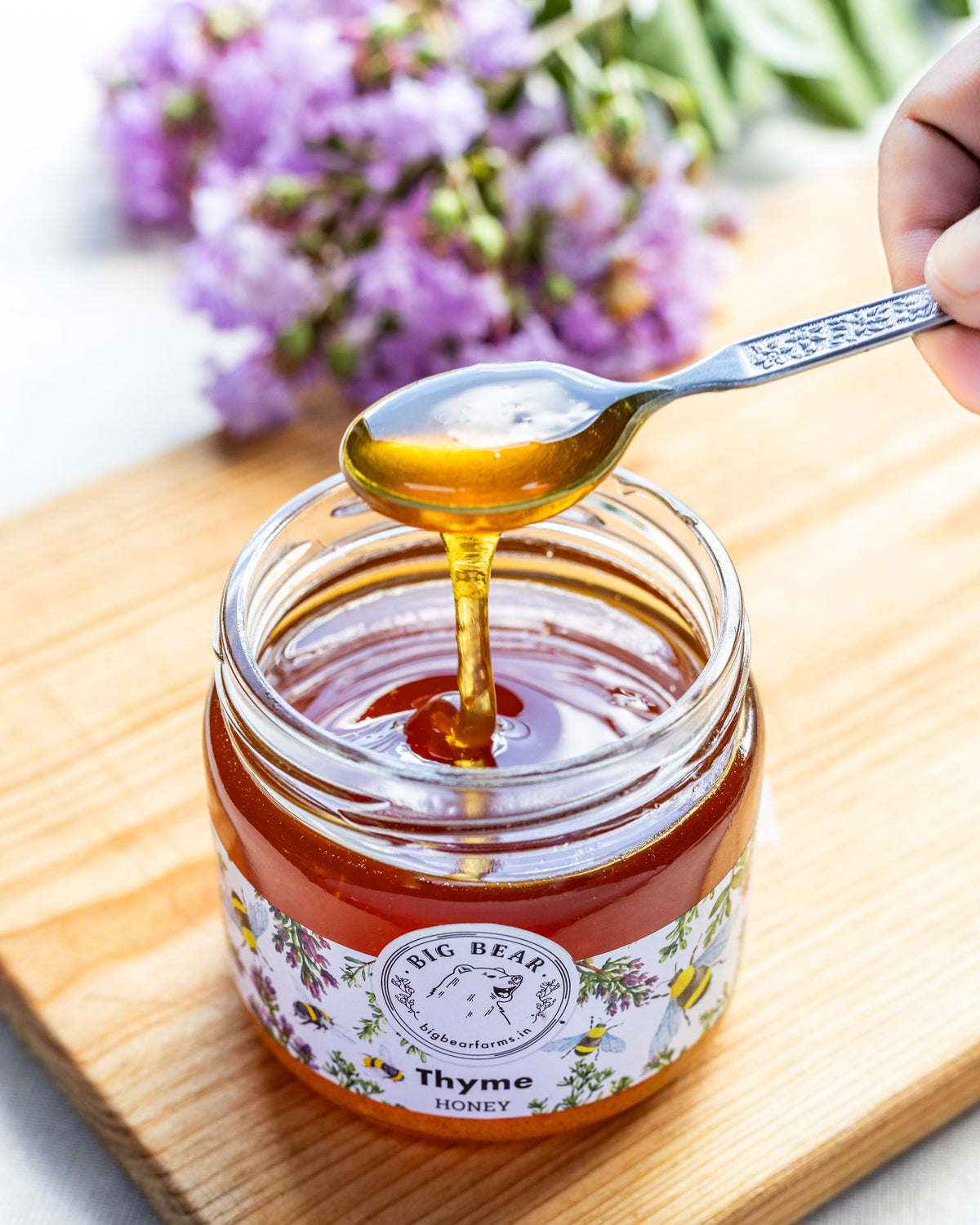 Thyme Honey 350g - Big Bear Farms