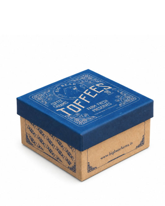 Coffee Caramel Toffee 150g - 10pc - Big Bear Farms