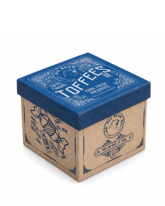 Coffee Caramel Toffee 300g  - 20 pieces - Big Bear Farms