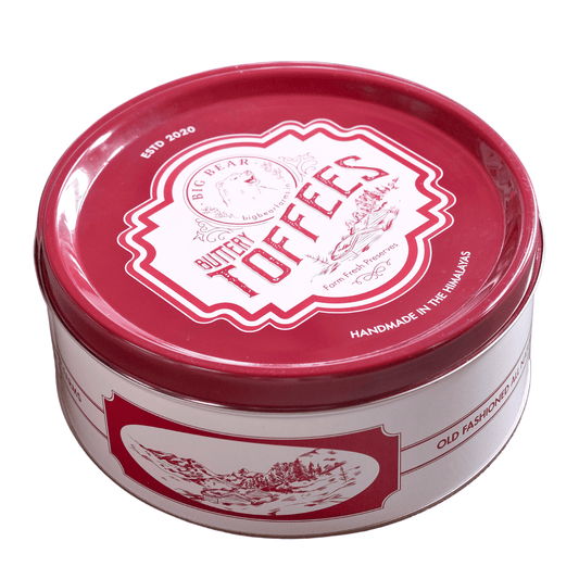 Toffee Tin - Assorted Caramel & Chocolate 600g - 40 pieces