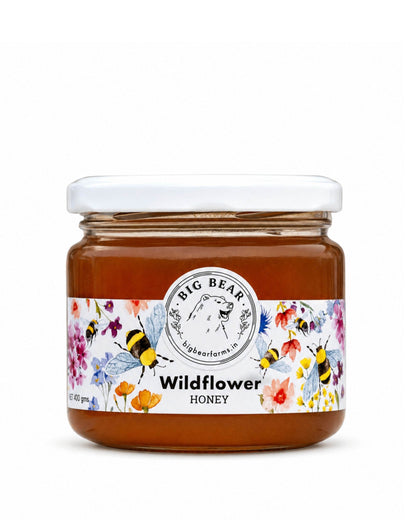 Wildflower Honey 400g - Big Bear Farms